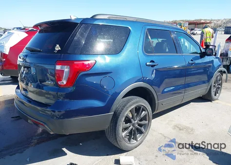 2017 Ford Explorer Xlt из США, поврежденный, VIN 1FM5K8D89HGB57894